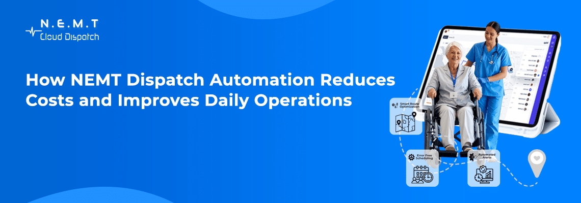 nemt dispatching and billing software dashboard