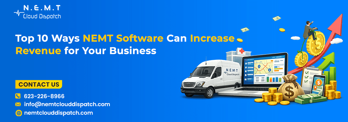 NEMT software benefits for scheduling routing billing and fleet management