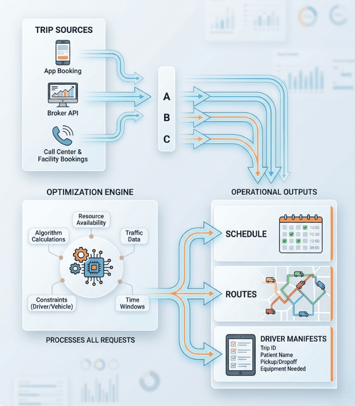 Conquer Transport Efficiency With NEMT Route Optimization Software