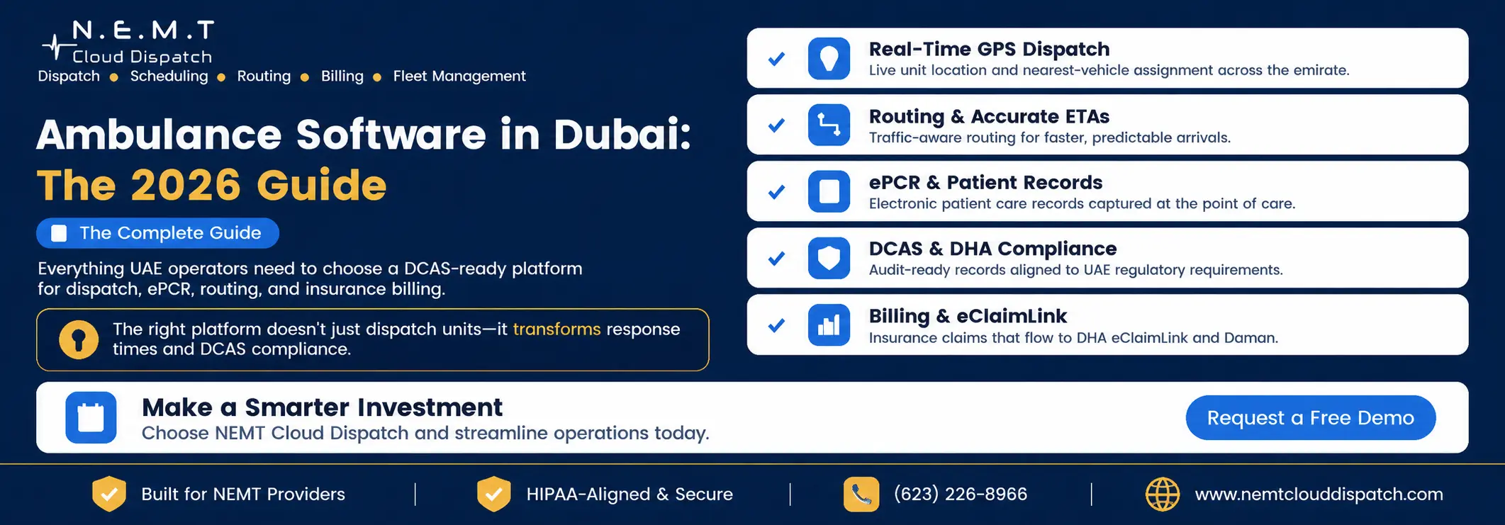 ambulance software dubai complete guide 2026