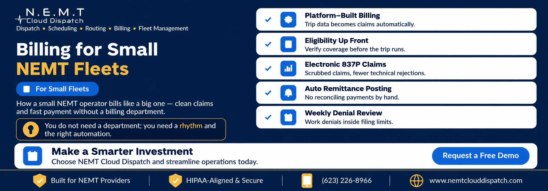 best nemt medical billing services small fleets 2026