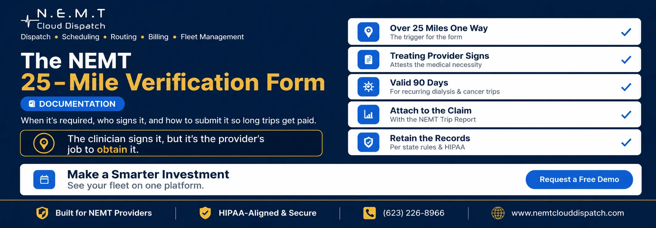 Nemt 25 mile verification form explained