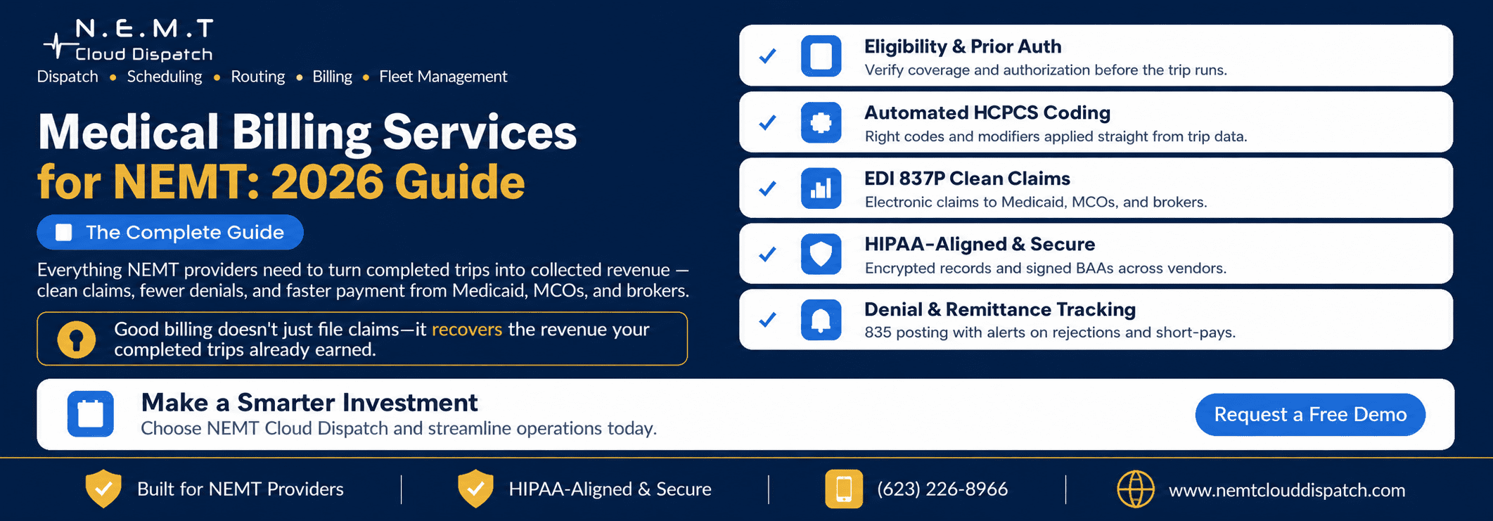 nemt medical billing services complete guide 2026