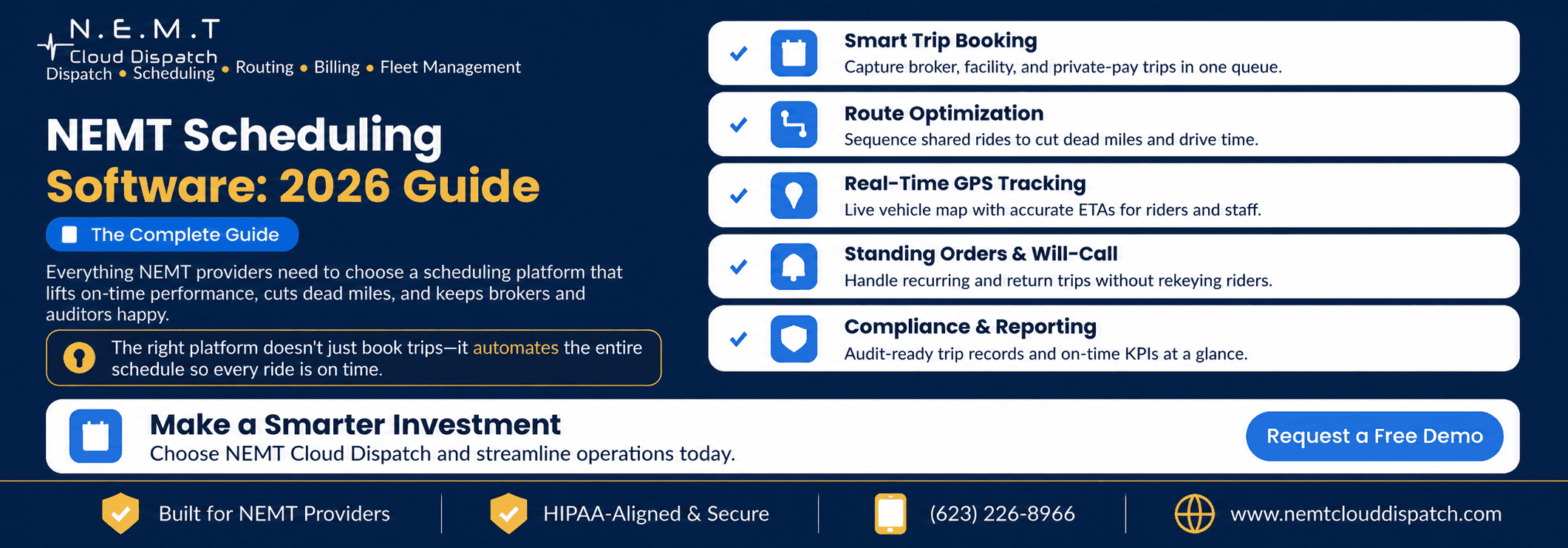 nemt scheduling software complete guide 2026