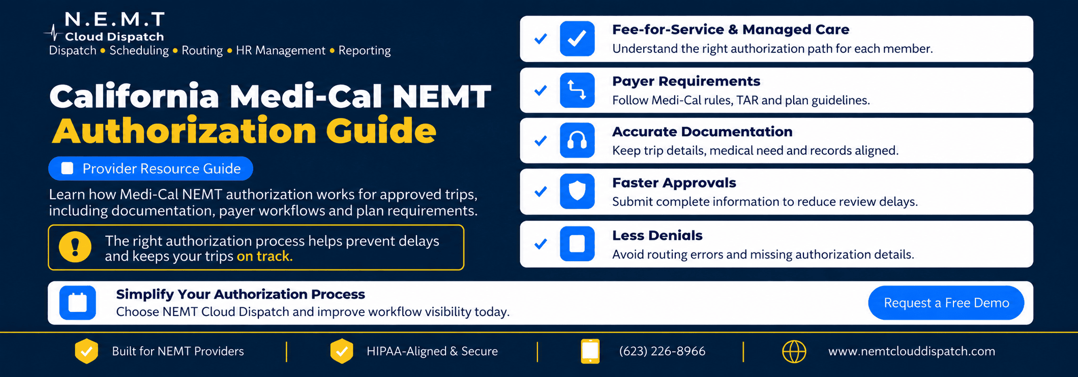California Medi-Cal NEMT authorization